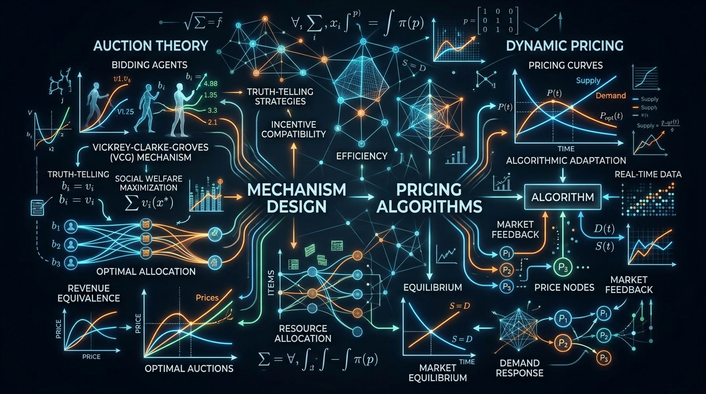 Mechanism Design & Pricing Algorithms
