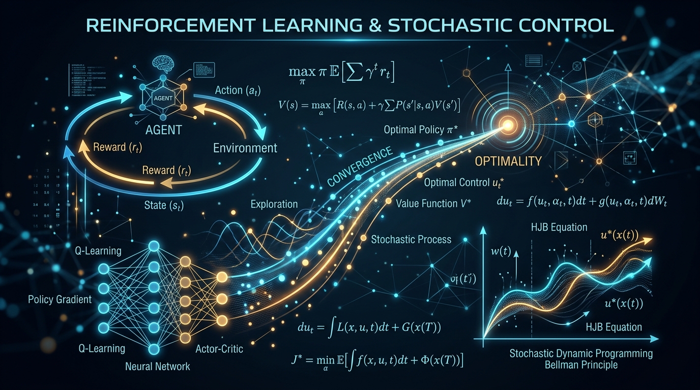 Reinforcement Learning & Stochastic Control